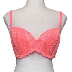 VICTORIA’S SECRET PINK: Multi-Way Convertible Demi Lace Push-Up Bra - Size 36D